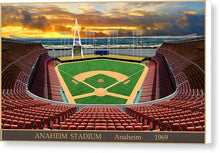 Load image into Gallery viewer, Angel Stadium 1969 - Canvas Print