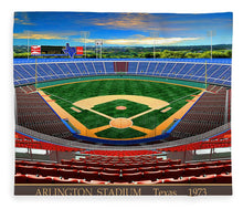 Load image into Gallery viewer, Arlington Stadium 1973 - Blanket