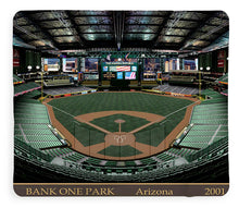 Load image into Gallery viewer, Bank One Park 2001 - Blanket