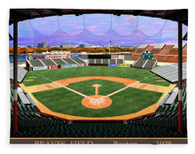Load image into Gallery viewer, Braves Field 1928 - Blanket
