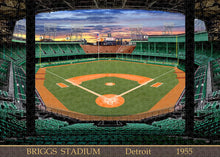 Load image into Gallery viewer, Briggs Stadium 1955 - Puzzle