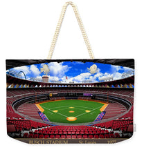 Load image into Gallery viewer, Busch Stadium 1977 - Weekender Tote Bag