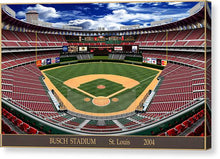 Load image into Gallery viewer, Busch Stadium 2004 - Canvas Print