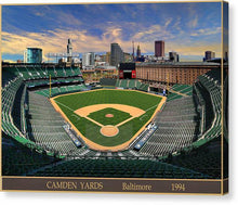 Load image into Gallery viewer, Camden Yards 1994 - Canvas Print