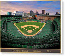 Load image into Gallery viewer, Camden Yards 2013 - Canvas Print