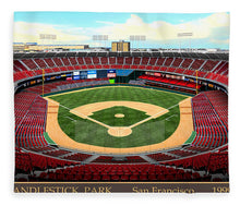 Load image into Gallery viewer, Candlestick Park 1999 - Blanket