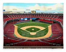 Load image into Gallery viewer, Candlestick Park 1999 - Blanket