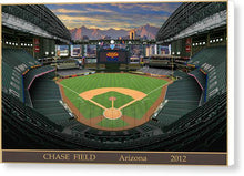 Load image into Gallery viewer, Chase Field 2012 - Canvas Print