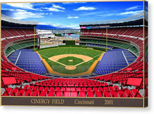 Load image into Gallery viewer, Cinergy Field 2001 - Canvas Print
