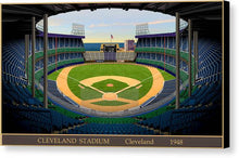 Load image into Gallery viewer, Cleveland Stadium 1948 - Canvas Print