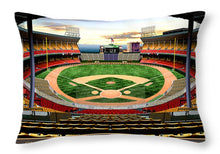 Load image into Gallery viewer, Cleveland Stadium 1954 - Throw Pillow