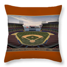 Load image into Gallery viewer, Cleveland Stadium 1988 - Throw Pillow