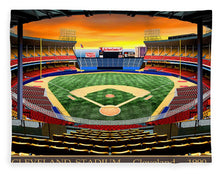 Load image into Gallery viewer, Cleveland Stadium 1990 - Blanket