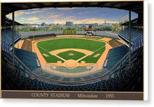 Load image into Gallery viewer, County Stadium 1953 - Canvas Print