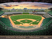 Load image into Gallery viewer, County Stadium 1958 - Puzzle