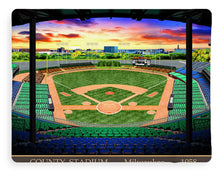 Load image into Gallery viewer, County Stadium 1958 - Blanket