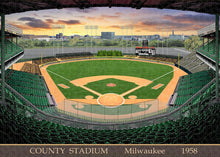 Load image into Gallery viewer, County Stadium 1958 - Puzzle