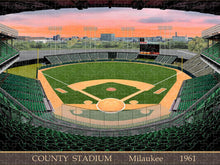 Load image into Gallery viewer, County Stadium 1961 - Puzzle