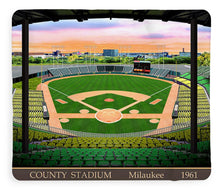 Load image into Gallery viewer, County Stadium 1961 - Blanket