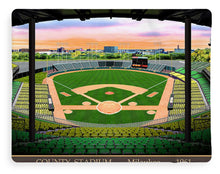Load image into Gallery viewer, County Stadium 1961 - Blanket