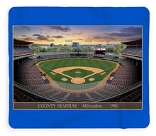 Load image into Gallery viewer, County Stadium 1982 - Blanket