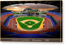 Load image into Gallery viewer, County Stadium 2000 - Canvas Print