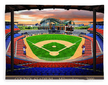 Load image into Gallery viewer, County Stadium 2000 - Blanket