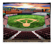 Load image into Gallery viewer, Crosley Field 1919 - Blanket