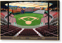 Load image into Gallery viewer, Crosley Field 1927 - Canvas Print