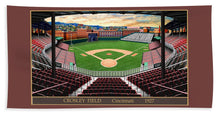 Load image into Gallery viewer, Crosley Field 1927 - Beach Towel