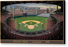 Load image into Gallery viewer, Crosley Field 1935 - Canvas Print