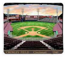 Load image into Gallery viewer, Crosley Field 1940 - Blanket