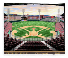 Load image into Gallery viewer, Crosley Field 1961 - Blanket