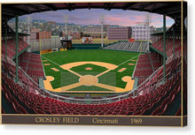 Load image into Gallery viewer, Crosley Field 1969 - Canvas Print