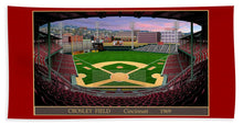 Load image into Gallery viewer, Crosley Field 1969 - Beach Towel