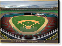 Load image into Gallery viewer, DC Stadium 1962 - Canvas Print