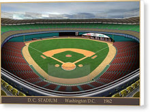 Load image into Gallery viewer, DC Stadium 1962 - Canvas Print