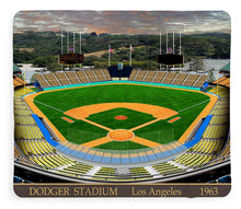 Load image into Gallery viewer, Dodger Stadium 1963 - Blanket