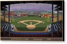 Load image into Gallery viewer, Exposition Park 1903 - Canvas Print