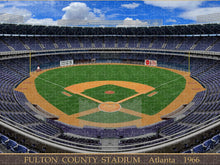 Load image into Gallery viewer, Fulton County Stadium 1966 - Puzzle