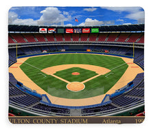 Load image into Gallery viewer, Fulton County Stadium 1995 - Blanket