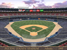 Load image into Gallery viewer, Fulton County Stadium 1995 - Puzzle