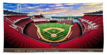 Load image into Gallery viewer, Great American Ballpark 2003 - Beach Towel
