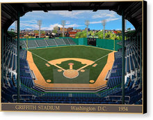 Load image into Gallery viewer, Griffith Stadium 1954 - Canvas Print