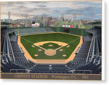 Load image into Gallery viewer, Griffith Stadium 1961 - Canvas Print