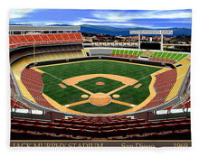 Load image into Gallery viewer, Jack Murphy Stadium 1969 - Blanket