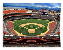 Load image into Gallery viewer, Jack Murphy Stadium 1984 - Blanket