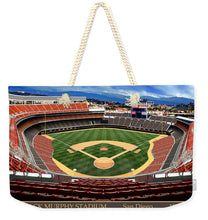 Load image into Gallery viewer, Jack Murphy Stadium 1984 - Weekender Tote Bag
