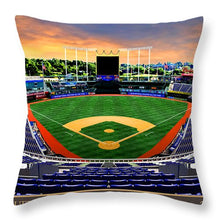 Load image into Gallery viewer, Kauffman Stadium 2015 - Throw Pillow