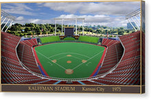 Load image into Gallery viewer, Kauffnam Stadium 1975 - Canvas Print